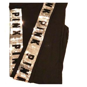 PINK BLING LEGGINGS NWT